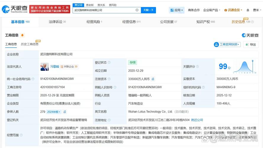 5亿# 增幅约12%】 天眼查app显示,近日,武汉路特斯